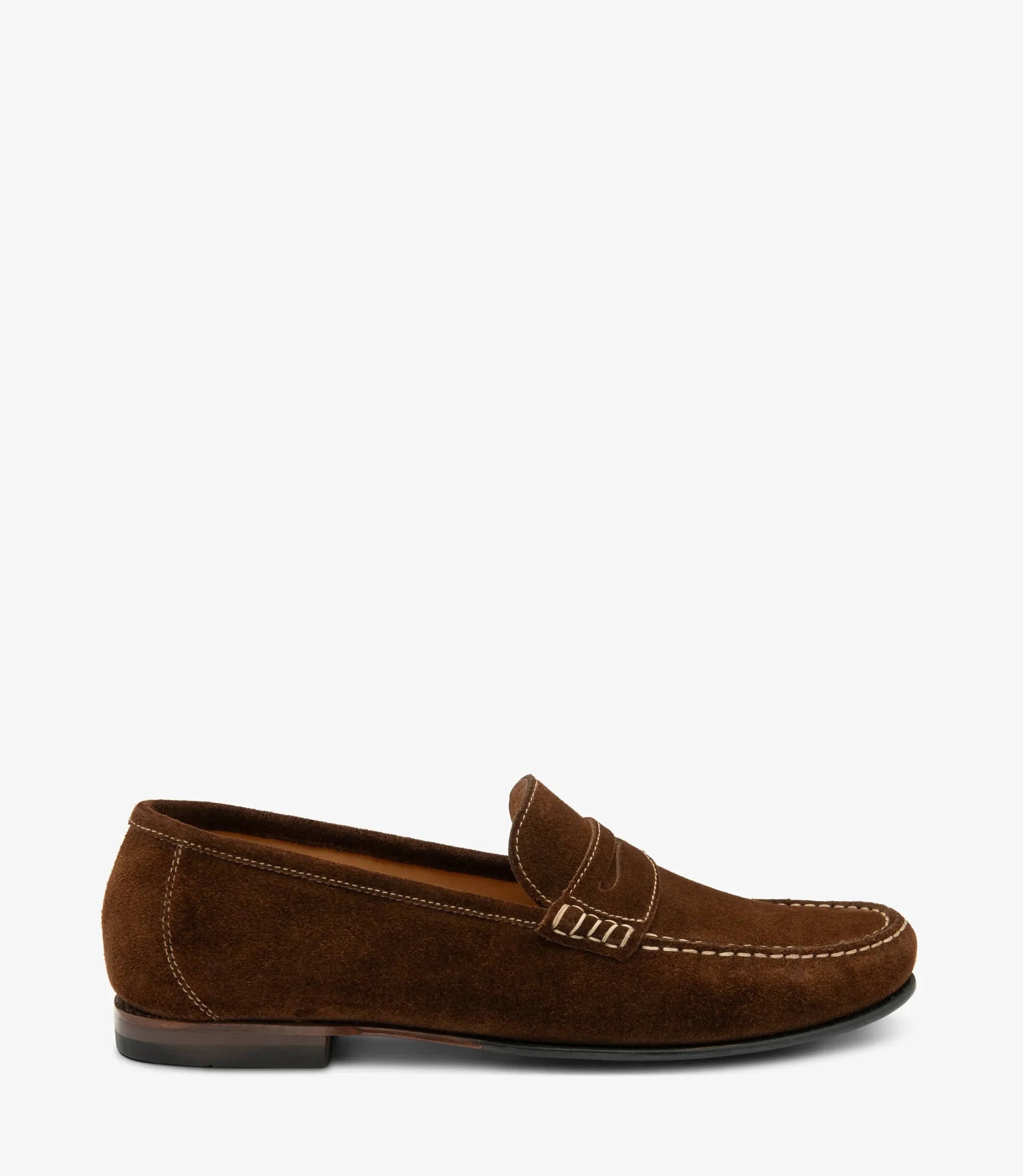Mens Jefferson Brown Suede loafer shoes loafer