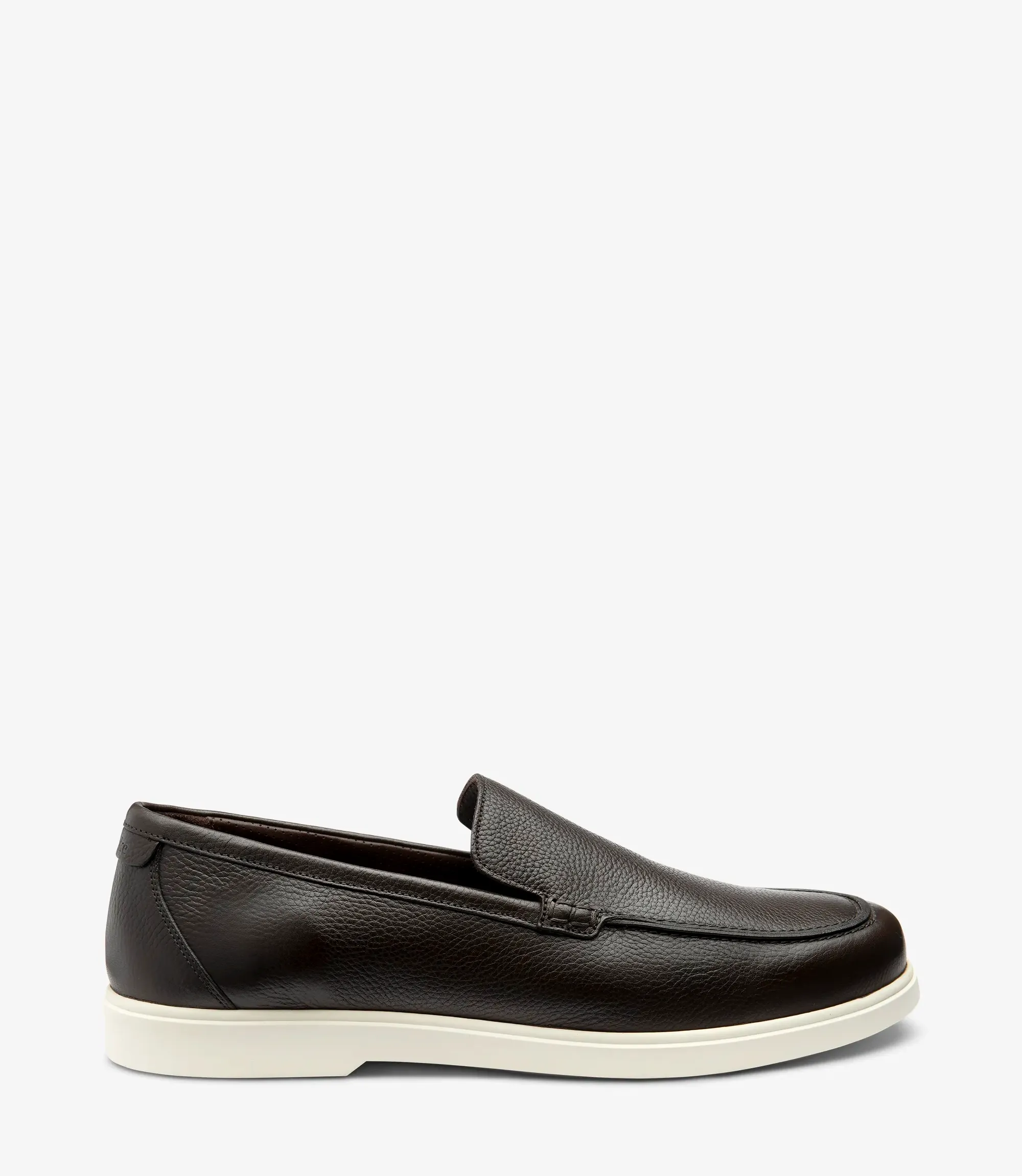 Mens Tuscany Dark Brown Grain loafer shoes loafer
